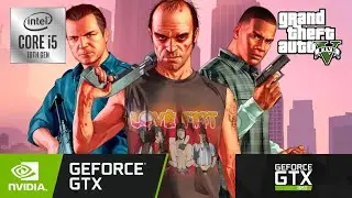 GTA V on I5 10TH GEN + GTX 1650 +16 GB RAM | YosefTech | Arabic