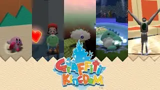 Some Graffiti Kingdom doodles (Kirby + extra)