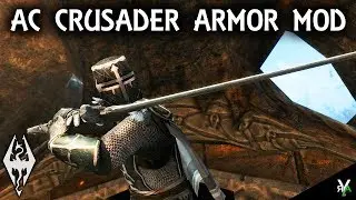 AC CRUSADER ARMOR: Armor Mod!!- Xbox Modded Skyrim Mod Showcase