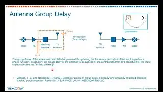 Remcom's Antenna Group Delay Solution