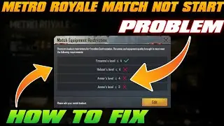 Ammo level 3 metro royale problem | How to Fix Ammo, Armor, Helmet And Firearms Level Problem | Bgmi
