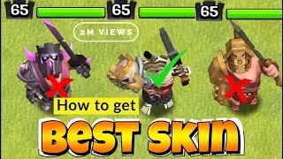 How to buy new skins in Clash of Clans ?