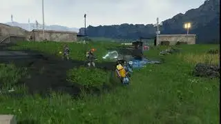 The physics in the combat system of Death Stranding