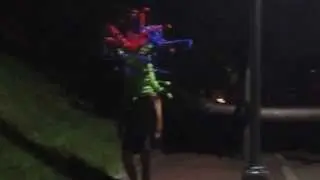 Then Silence and Dux the Balloon Man music video