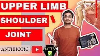 SHOULDER JOINT DETAIL EXPLANATION WITH UNIVERSITY NOTES📔📔