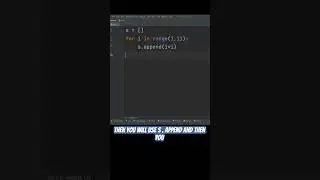 how to create a square list in python 