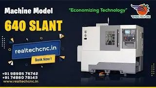 Model : 640 SLANT Bed | RealTech CNC Machine VD-351