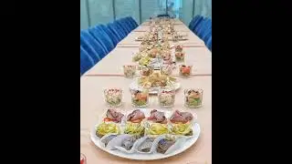 Кейтеринг. Закуски для банкета в офисе