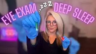 ASMR EYE EXAM for Instant DEEP SLEEP 😴💤