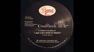 Andrew Barrax - I Just Can't Seem To Forget (12 Inch 1985)