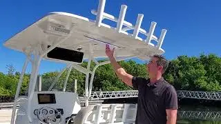 Wave One Marine | Dual Color | LED Marine T-Top Light | Aluminum Housing | Stainless Hardware | IP68