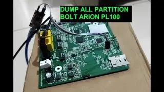 Tutorial Backup Partisi & Fimware Bolt Arion PL100