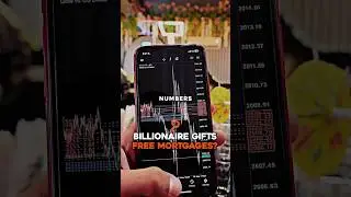 Billionaire GIFTS Free Mortgages