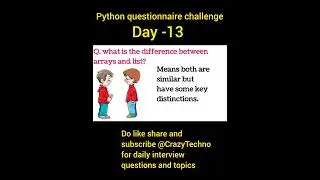 diffrence between arrays and list 