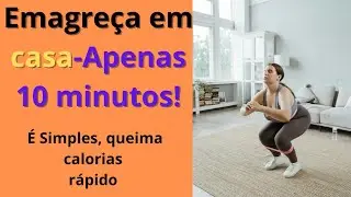 Emagrecimento em casa:10 minutos de caminhada para queimar calorias!@LaiceRodriguess.