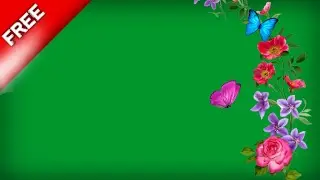 Flowers green screen no copyright | flowers green screen effects | green screen tree moving
