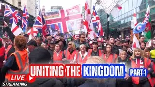 Londons UNITING The Kingdom Rally 🇬🇧