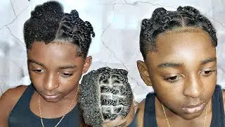 MENS BOX BRAIDS TUTORIAL ON SHORT HAIR💈TRAVIS SCOTT, LIL YACHTY, ASAP ROCKY BRAIDS