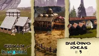 BUILDING IDEAS #3 STABLES - CONAN EXILES
