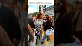 Zendaya retired stylist Law gets shun by the French media #shorts #zendaya #lawroach #louisvuitton