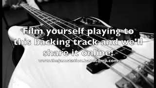 G Mixolydian Funk Groove Bass Backing Track
