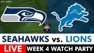 Seahawks vs. Lions Streaming Scoreboard, Free Play-By-Play, Highlights, Boxscore | NFL Week 4