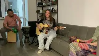 Дивная Нина - Дорожная (моя песня с ударной партией)