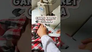 Cara Ganti Karet Celana #jahit #shorts #belajarjahit #sewing