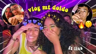 VLOG de uma NOITE MUITO LOUCA ft. Lisa Barcelos 🤫🔥 *voltamos de manhã* | Gustax