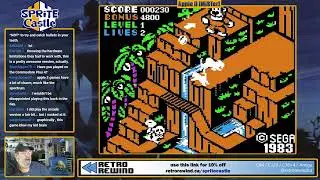 Congo Bongo (Apple II/MiSTer) | Sprite Castle Plays