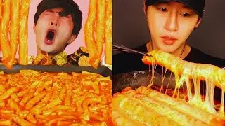 Mukbangers eating too much TTEOKBOKKI