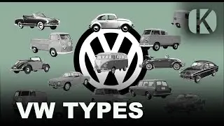 Classic VW Types explained
