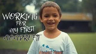 How did I get to work for my first non-profit?