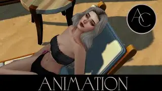 [AC] On a chaise longue | Animation for Sims 4