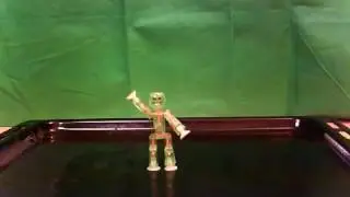 Выступление стикбота