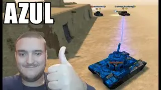 TANKI ONLINE - CORES DE TIROS #29 (AZUL - CANHÃO ELÉTRICO)