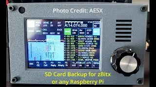 SD Card Duplication on zBitx and Raspberry Pi