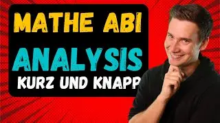 Das sind die wichtigsten Begriffe und Formeln fürs Mathe Abi - ANALYSIS EDITION | Mathe Abi 2026