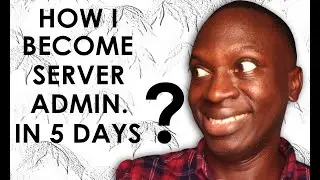 How to Become Server Administrator in 5 days?  #server #backend #backendwebdesign #serveradmin