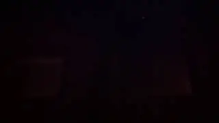 Fire ball falling from sky