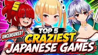🔞 Top 5 Uncensored Japanese Games | June 2023 Edition! 😮#shorts #japanese #gaming
