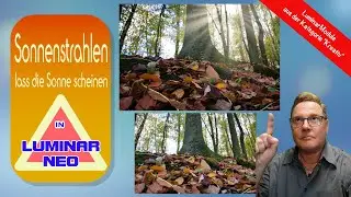 Sonnenstrahlen erstellen mit Luminar Neo