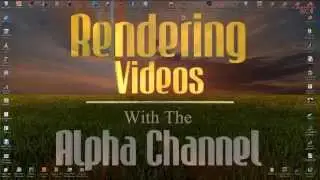 Blender - Rendering Videos With Alpha Transparency