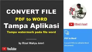 Convert file PDF to Word tampa Aplikasi