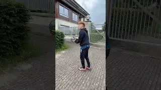 “SO CLOSE!! 💫🤞” #shorts #fyp #backinthegame #football #trickshot #glitchinthegame #footbasket