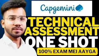 Capgemini Technical Assessment Questions | Capgemini Technical Assessment MCQ Questions