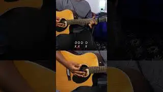 Bad name Bon Jovi Acoustic Strumming Pattern For Beginners #shorts #guitarlesson #guitarlessons