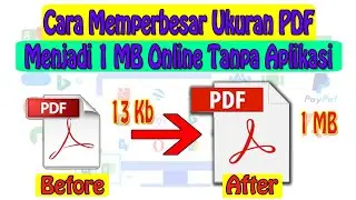 Cara Memperbesar Ukuran PDF Menjadi 1 MB Online Tanpa Aplikasi