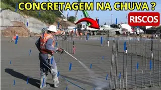 POSSO CONCRETAR EM DIA DE CHUVA? I NBR  14931 - Veja quanto tempo o concreto pode ficar no caminhão