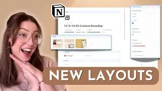 Transforming My Notion with the NEW Layouts Feature! 😍 (Step-by-Step Tutorial)